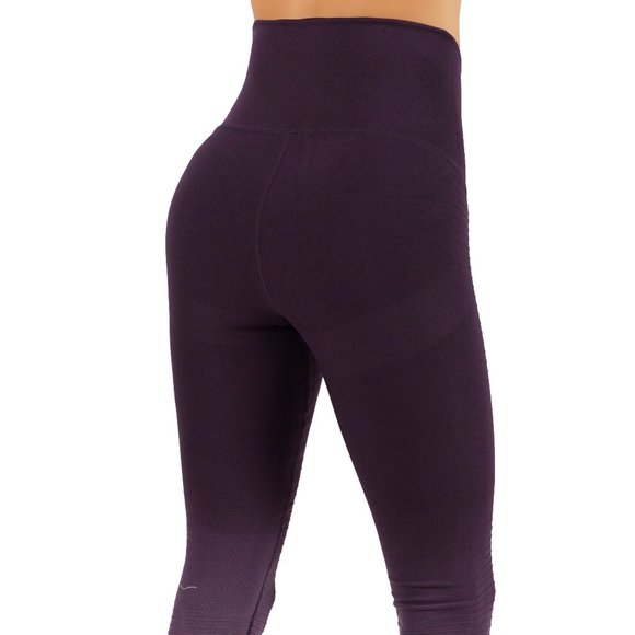 Workout Women's Leggings High Compression Pants - Picture 2 of 5